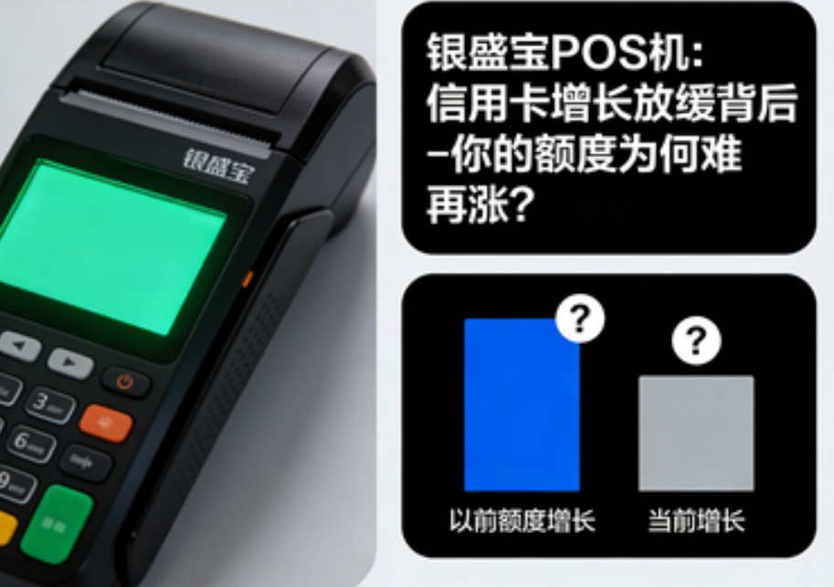 银盛宝POS机:信用卡增长放缓背后-你的额度为何难再涨?